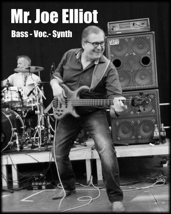 Mr. Joe Elliot Bass - Voc.- Synth